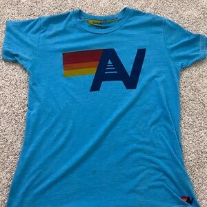 Aviator Nation Kids Teal Graphic Tee